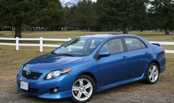 BM Toyota Corolla XRS - front 6