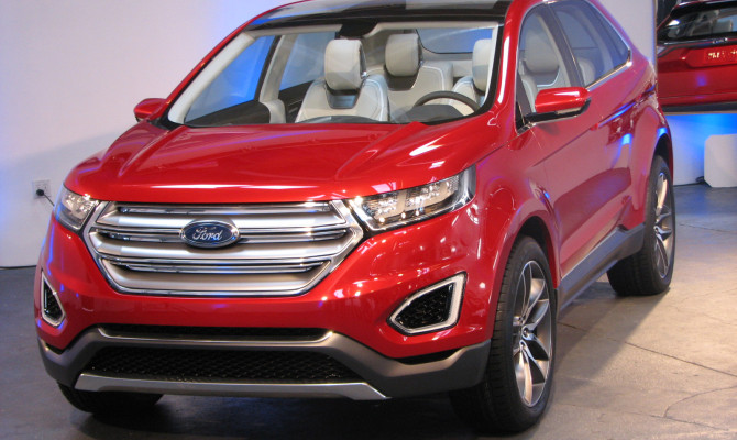 The Ford Edge Concept (Photo: Bob McHugh)