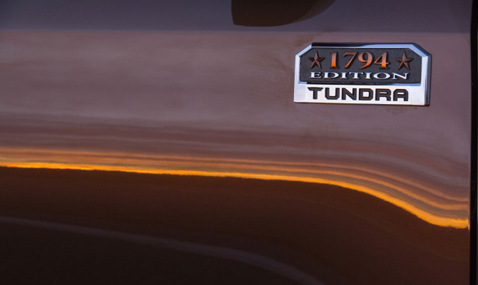 The 2014 Toyota Tundra.