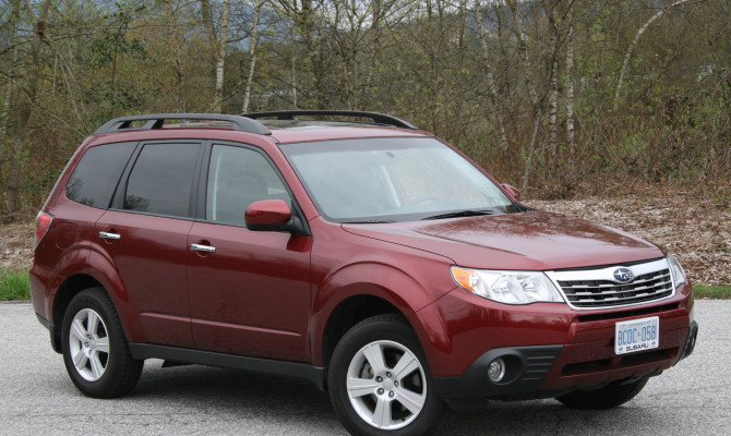 The 2009 Subaru Forester.