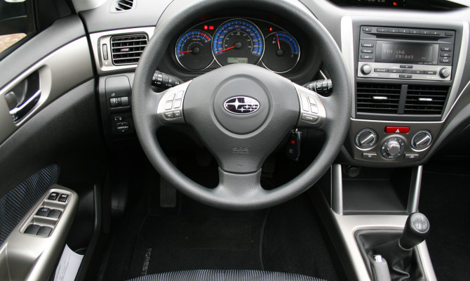 The 2009 Subaru Forester.