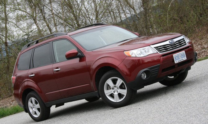 The 2009 Subaru Forester.