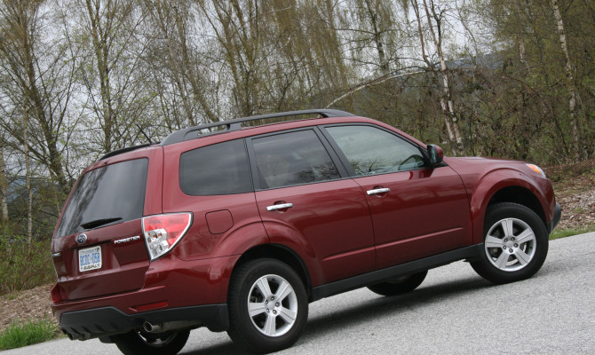 The 2009 Subaru Forester.