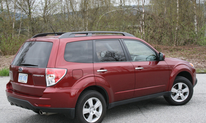 The 2009 Subaru Forester.