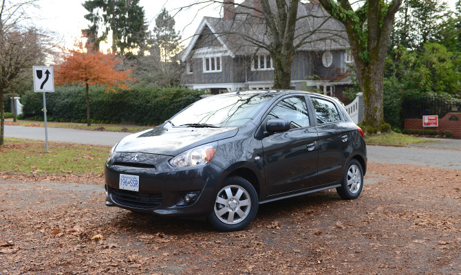 2014 Mitsubishi Mirage.