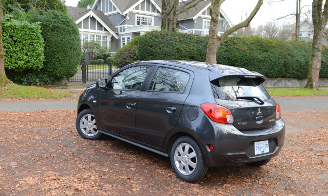 2014 Mitsubishi Mirage.