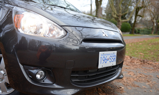 2014 Mitsubishi Mirage.