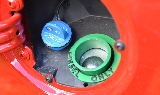 2014 Ram - Diesel Fuel Filler (Photo: Zack Spencer/RAM)