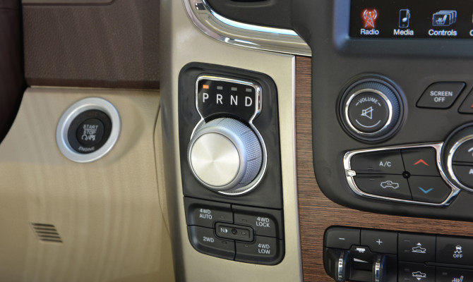 2014 Ram - Transmission Shifter (Photo: Zack Spencer/RAM)