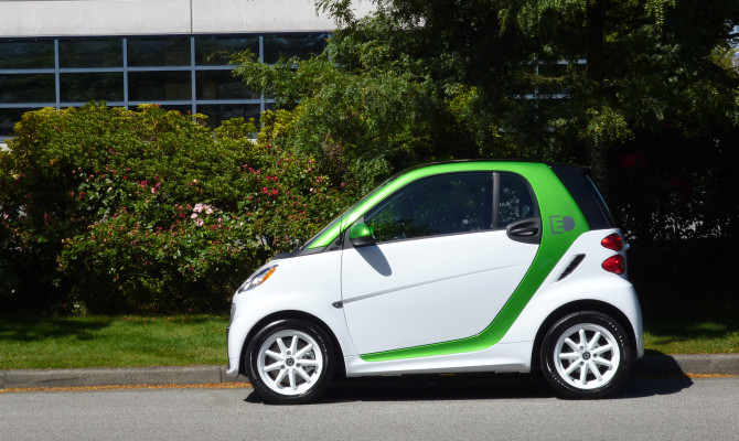 The Smart Fortwo Electric Drive (Photo: Keith Morgan)