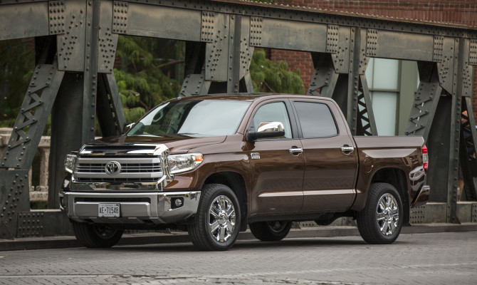 The 2014 Toyota Tundra.