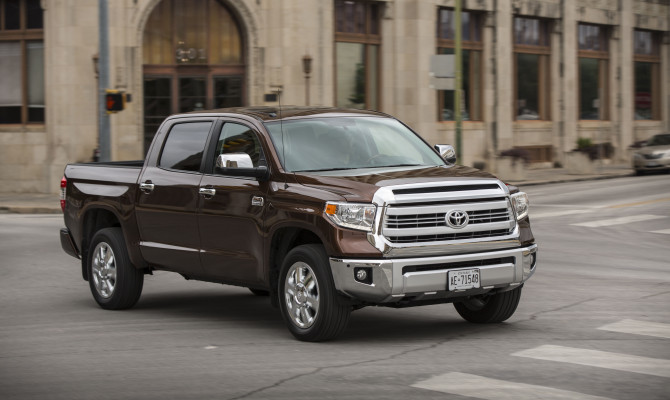 The 2014 Toyota Tundra.