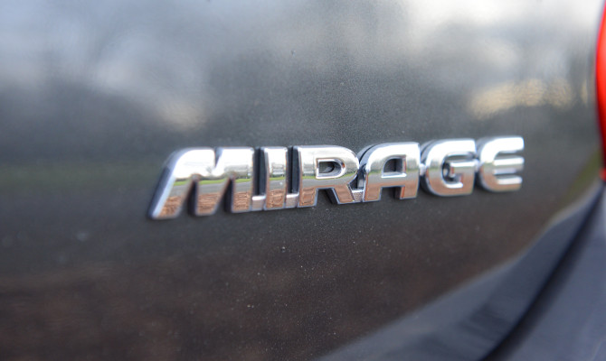2014 Mitsubishi Mirage.
